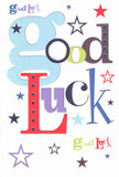 The energy and optimism leaping off this cheerful good luck card feel right at home in Richmond's close-knit community. 'Good Luck' is boldly spelled out with playful artistry, the pastel blue of the main letters intertwined with dashes of rich red, earthy green, and deep purple-each stroke thoughtfully balanced to create a vibrant, uplifting effect. Lemon-lime, indigo, and gentle lilac stars scatter across the card's clean white space like hopeful messengers, inviting thoughts of new beginnings set against the backdrop of Richmond Park or the colours of seasonal blooms from a local florist. The finish is smooth and reassuring beneath your touch, reminiscent of the delight in receiving a handwritten note on crisp card. Ideal for pressing into a friend's palm before a big downtown performance or a first day at a new job by Richmond Green, this card channels the heartfelt encouragement and quiet optimism that define our riverside borough-a small but powerful reminder that support and good wishes, just like a freshly arranged bouquet, make every milestone brighter.